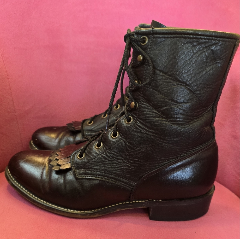 LAREDO ROPER BOOTS SZ8 - Picture 8 of 16